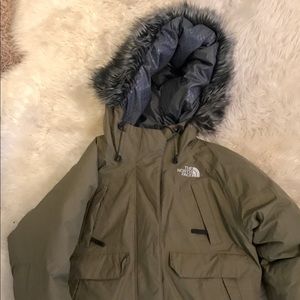 North Face puffer ski jacket